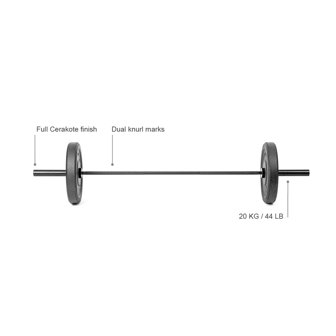 BeaverFit Olympic Barbell 20 KG 44 LB BeaverFit Accessories Shop